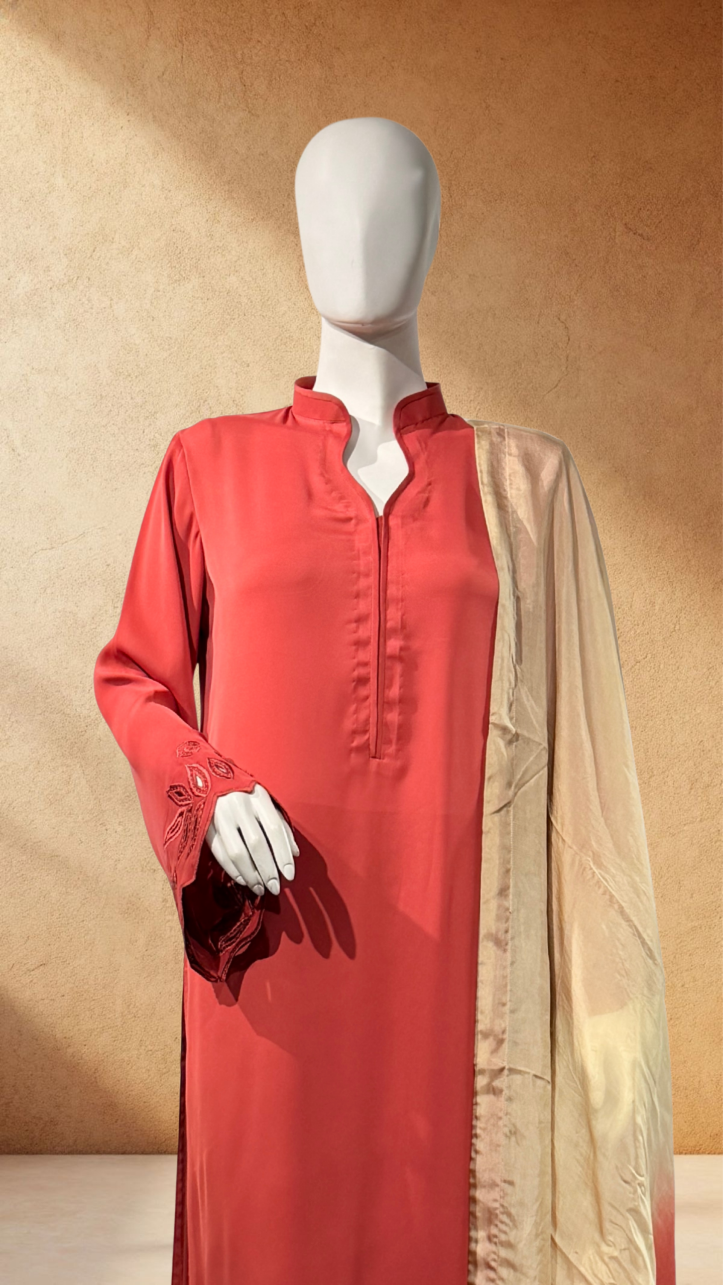 untitled-design-10 coral ombré embroidered sleeve three piece