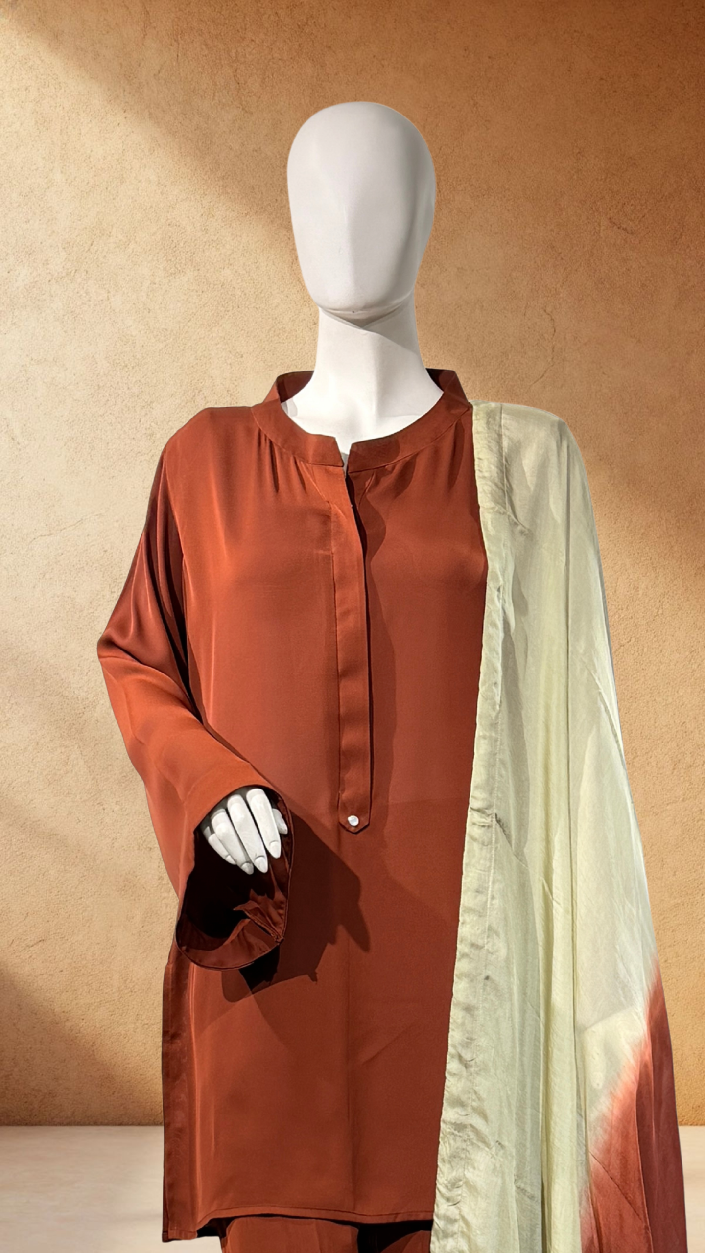 untitled-design-2-4 rust three piece with ombre dupatta